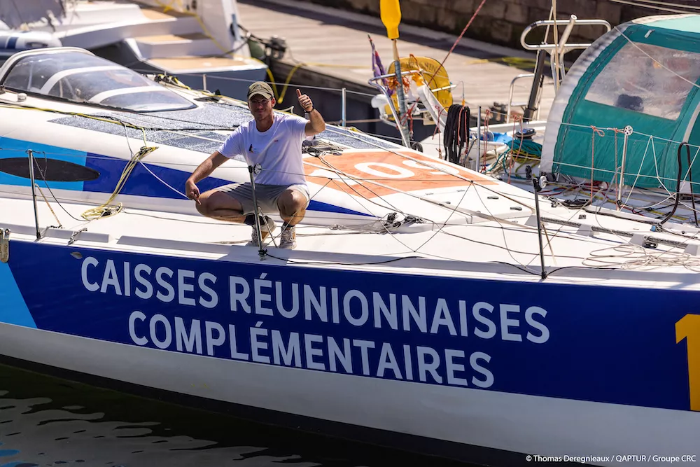 Le skipper réunionnais Victor Jost va disputer « la Route du Rhum » sur Class40 – Free Dom