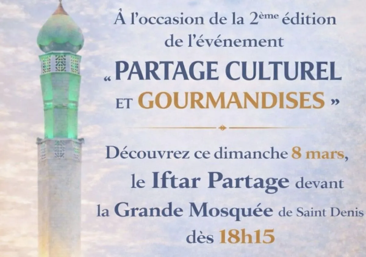 un Iftar partagé organisé devant la Grande Mosquée ce dimanche