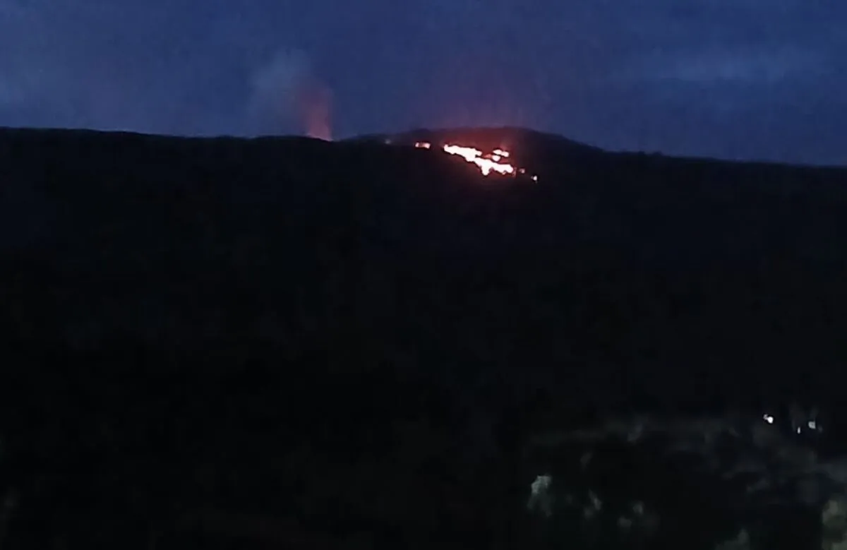 Piton de la Fournaise éruption jeudi 05 mars ©Fredo Rivière