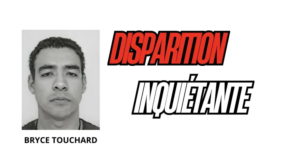 Disparition inquiétante : Bryce Touchard, 42 ans