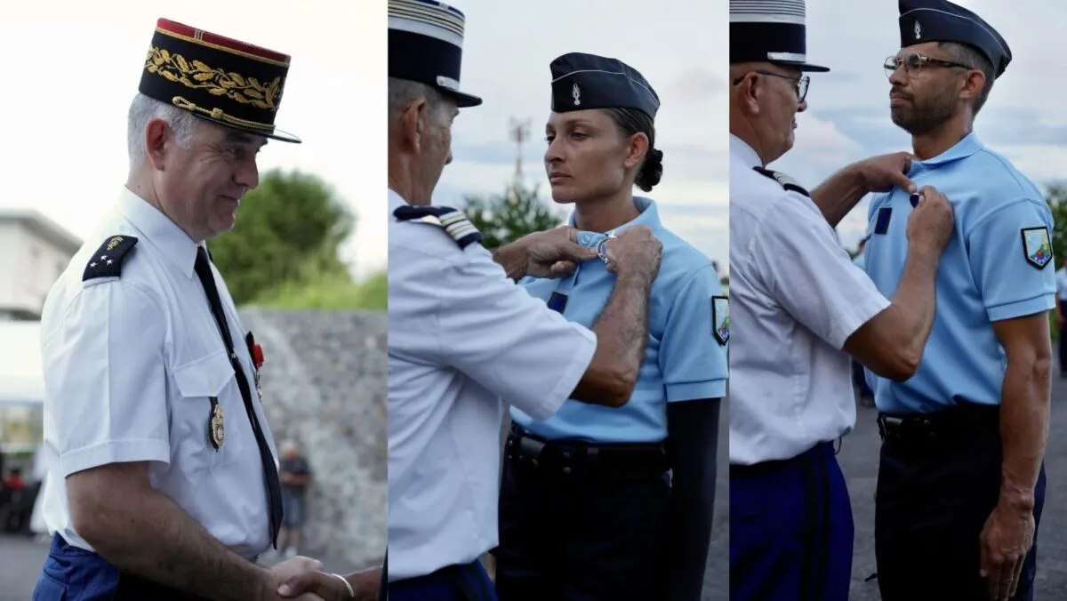 Le général Jean-Pierre Gesnot en visite à La Réunion pour rencontrer les réservistes de la gendarmerie