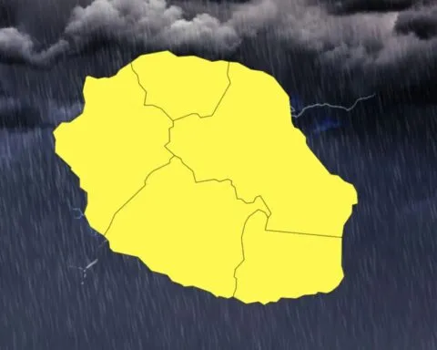 Jeudi 19 mars 2026 – Vigilance JAUNE fortes pluies/orages de 06h à 19h : toute l’île concernée