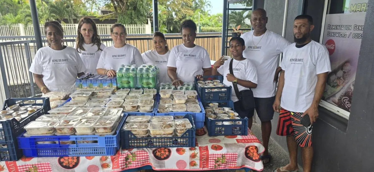 Saint-André : plus de 150 repas distribués lors d’une action solidaire dans l’Est