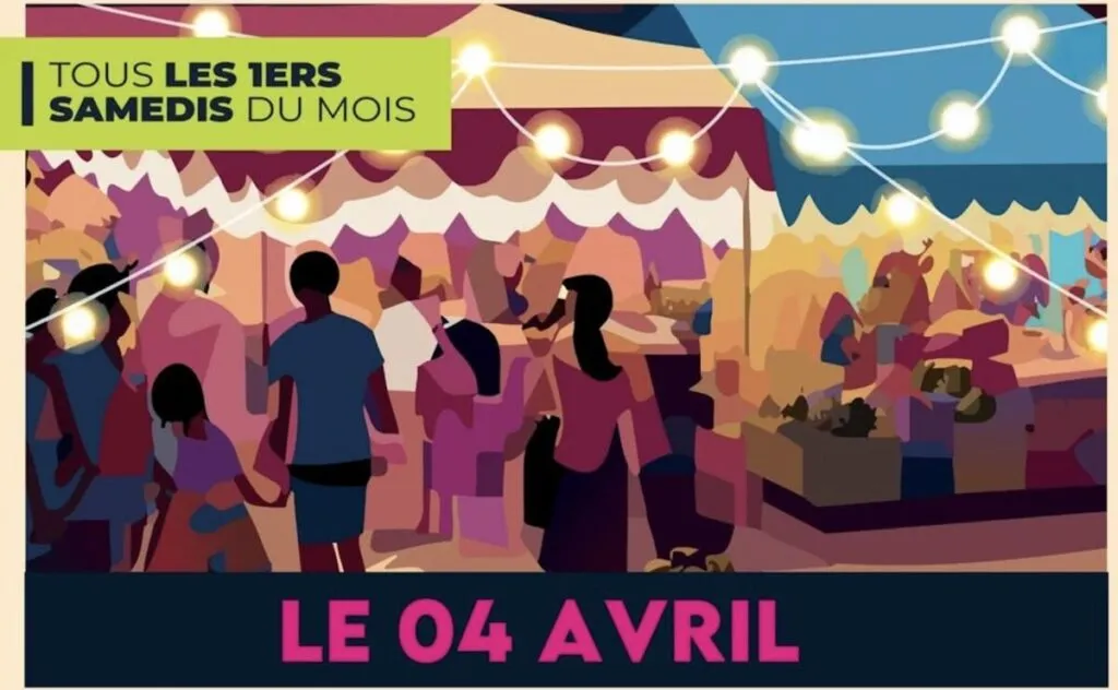 Marché de nuit spécial Pâques à Saint-Denis ce samedi 4 avril de 19h à minuit au Barachois