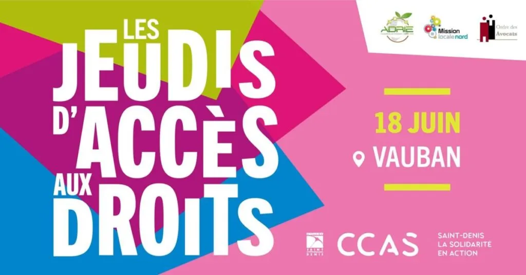 Les Jeudis d’Accès aux Droits font étape à Vauban ce jeudi 18 juin