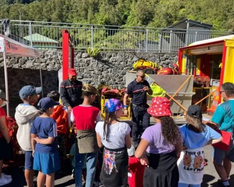 À Salazie, les écoliers sensibilisés aux risques majeurs et aux gestes qui sauvent