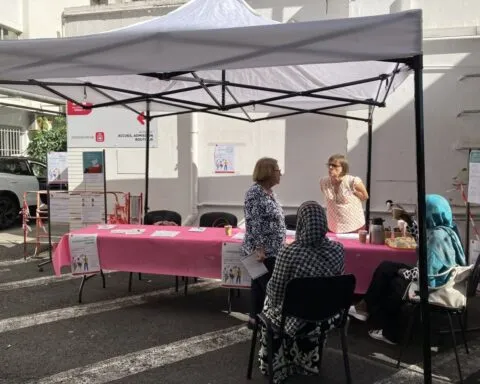 Clinique Sainte-Clotilde : les représentants des usagers sensibilisent le public aux directives anticipées