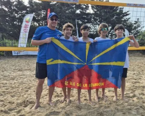 Beach-volley : les jeunes Réunionnais de Cat Size Pei décrochent une magnifique 4ᵉ place nationale