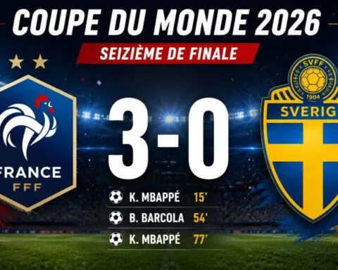 Coupe du monde 2026 : la France déroule face à la Suède et rejoint le Paraguay au prochain tour