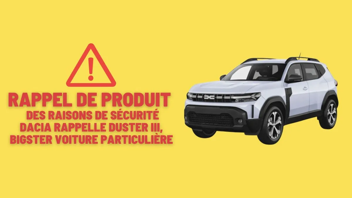 Dacia rappelle plusieurs modèles Duster III et Bigster en raison d’un risque sur la suspension arrière