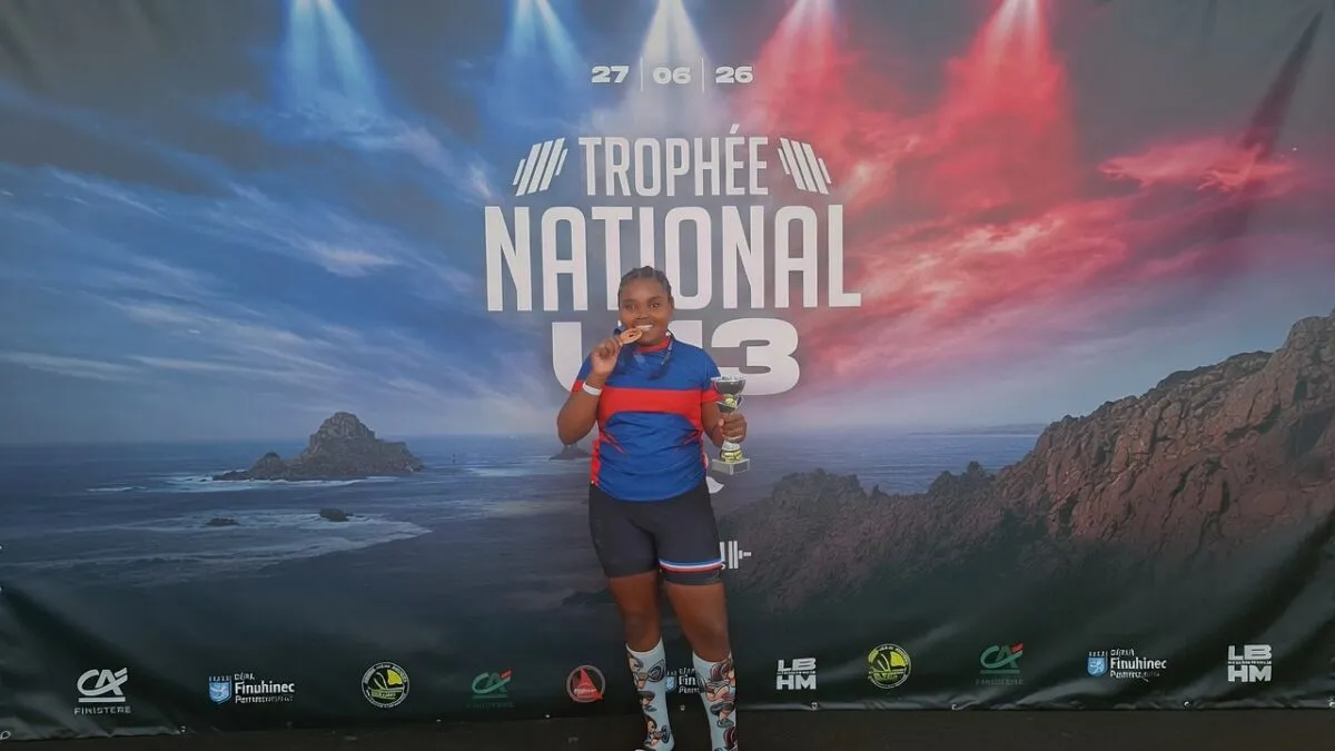 À seulement 12 ans, Inaya Tréport décroche une médaille de bronze au Trophée National U13